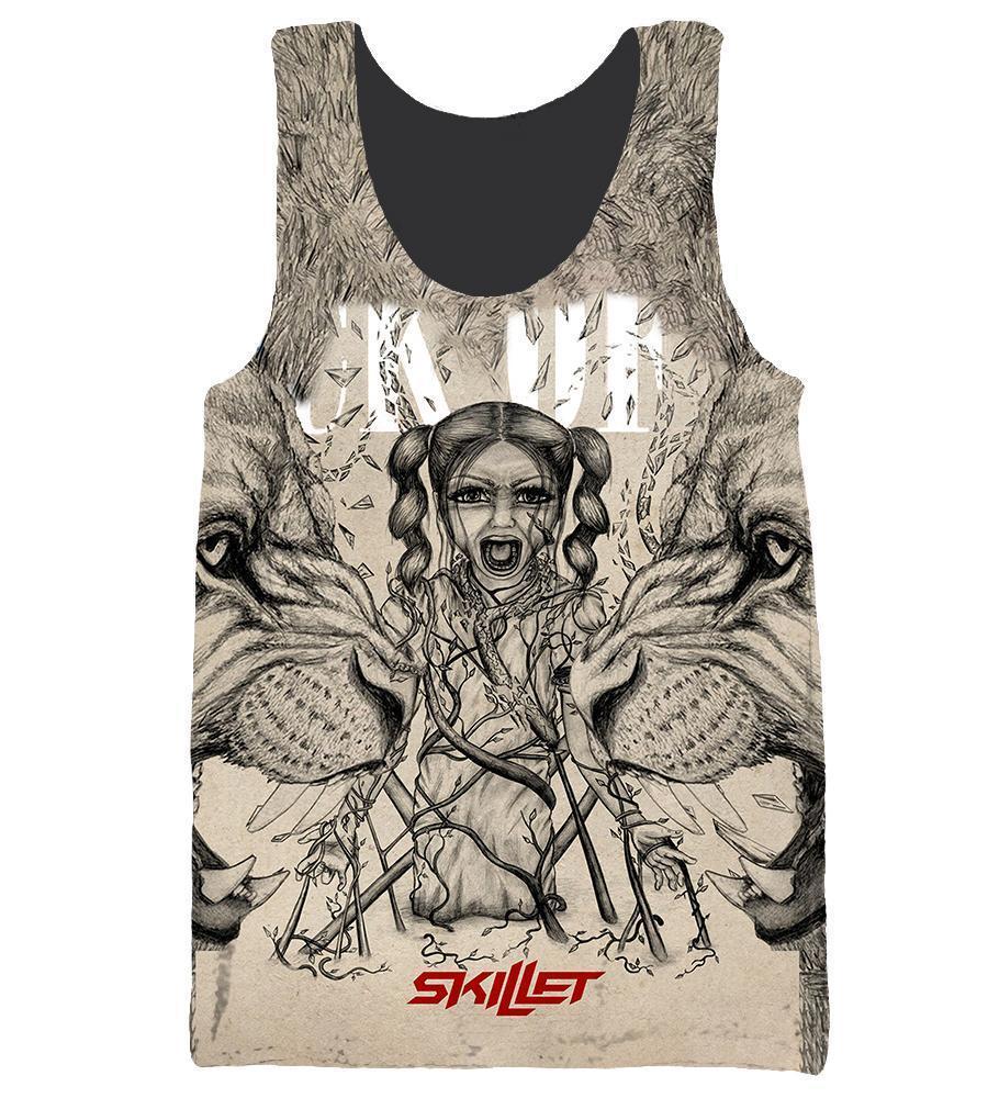 Skillet - 3D Hoodie, Zip-Up, Sweatshirt, T-Shirt #2