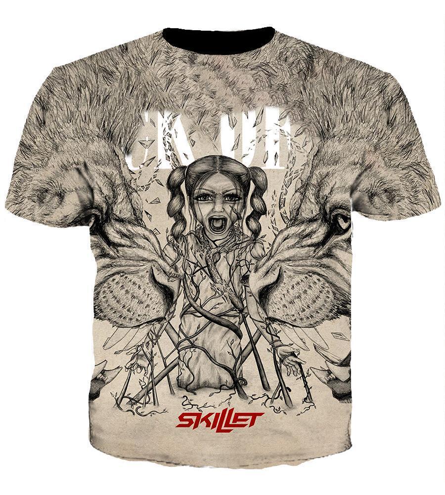 Skillet - 3D Hoodie, Zip-Up, Sweatshirt, T-Shirt #2