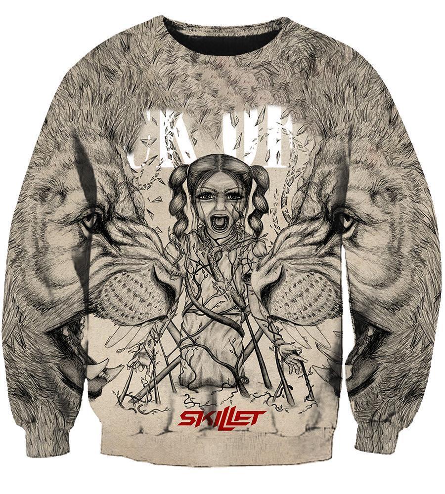 Skillet - 3D Hoodie, Zip-Up, Sweatshirt, T-Shirt #2