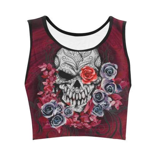 Skull and Roses - 3D Hoodie, Zip-Up, Sweatshirt, T-Shirt