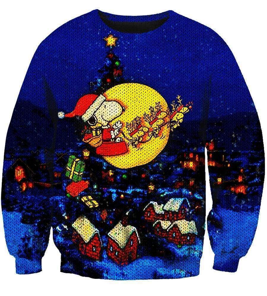 Snoopy Christmas/Peanuts - 3D Hoodie, Zip-Up, Sweatshirt, T-Shirt #1