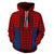 Spiderman Hoodies - Super Hero Logo Icon Red 3D Hoodie