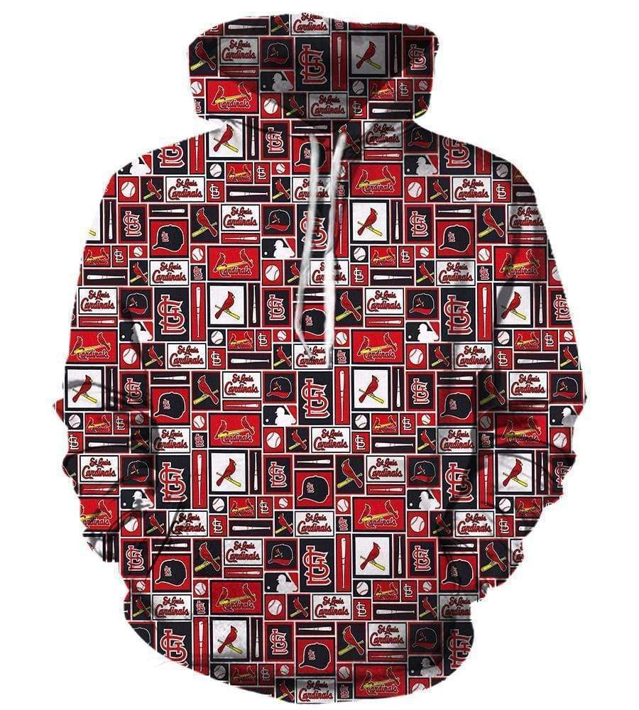 ST Louis Cardinals - 3D Hoodie, Zip-Up, Sweatshirt, T-Shirt