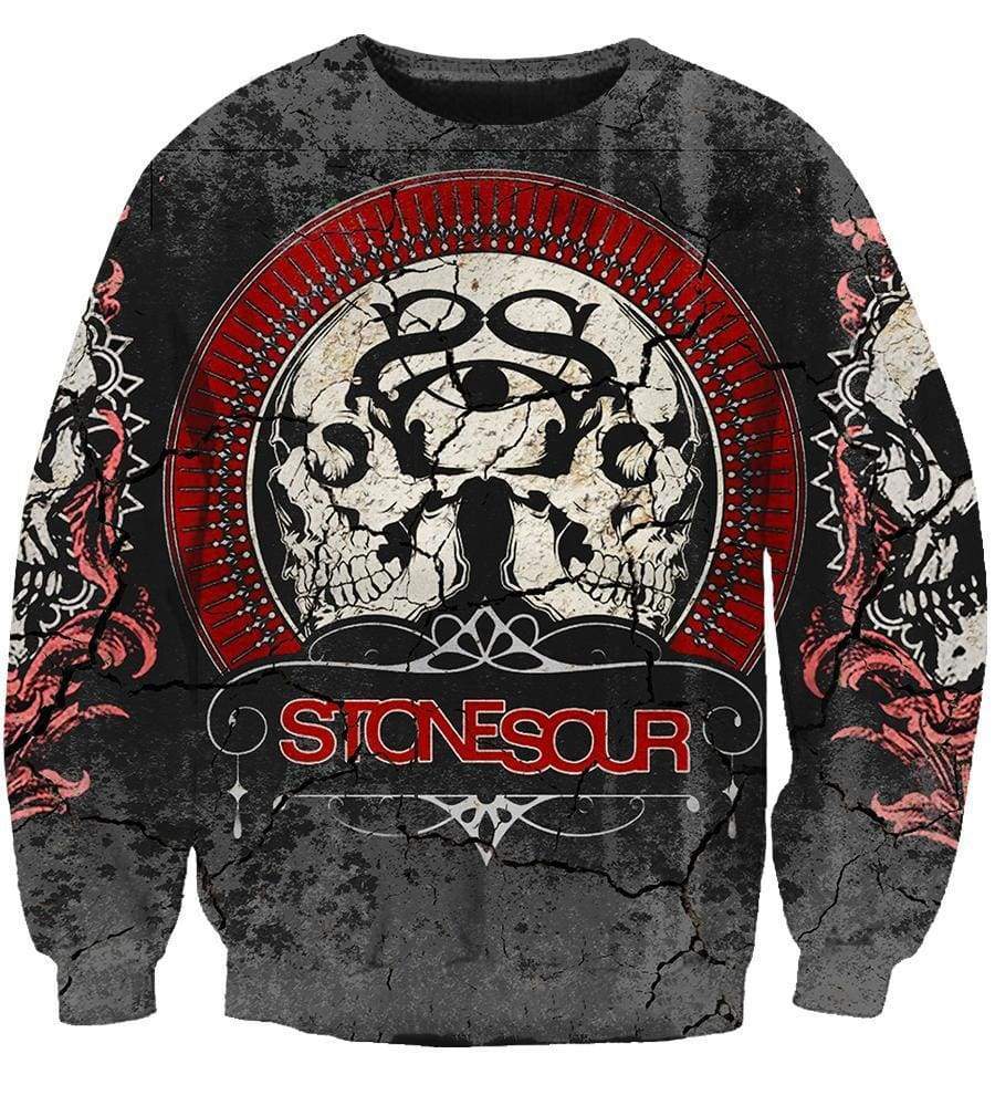 Funny Stone Sour Sweatshirts - Totem Black Sweatshirt