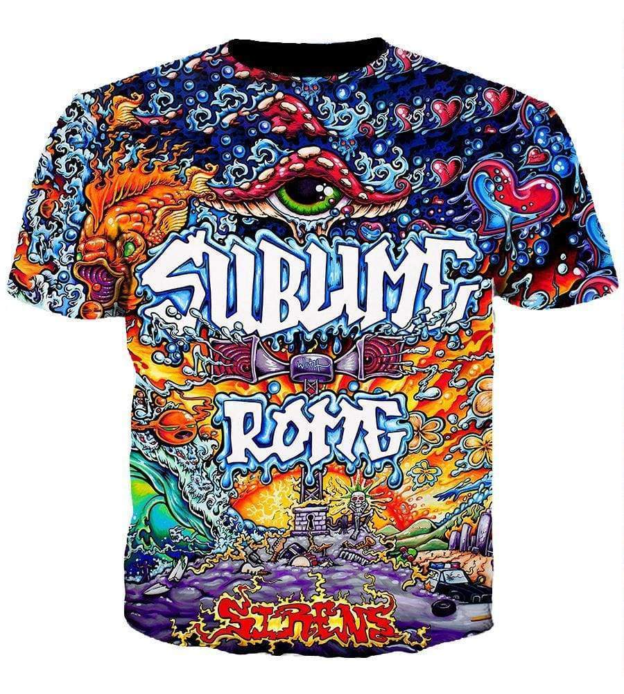 Sublime - 3D Hoodie, Zip-Up, Sweatshirt, T-Shirt #2