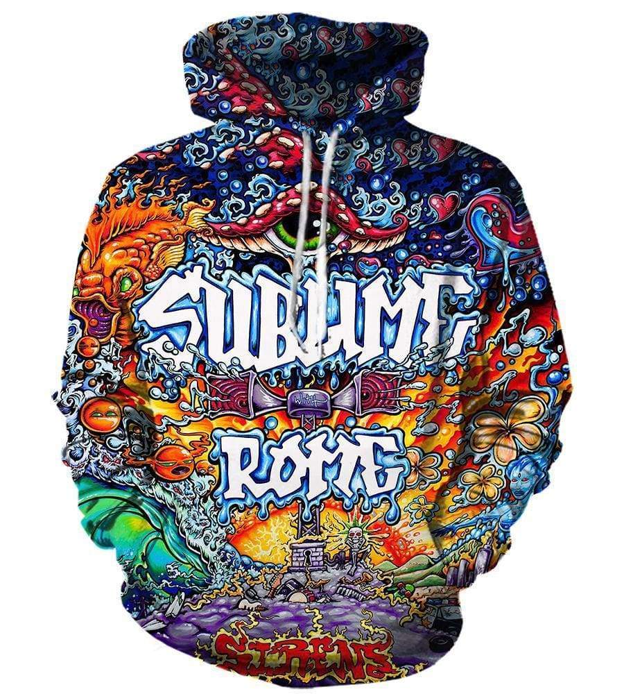 Sublime - 3D Hoodie, Zip-Up, Sweatshirt, T-Shirt #2