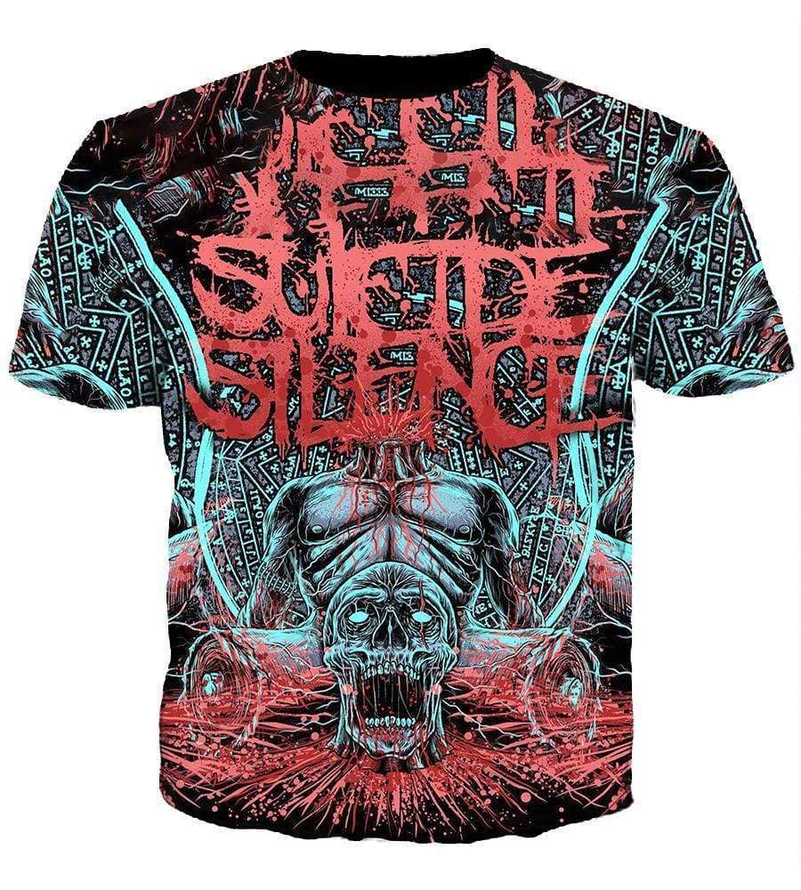 Suicide Silence - 3D Hoodie, Zip-Up, Sweatshirt, T-Shirt #6