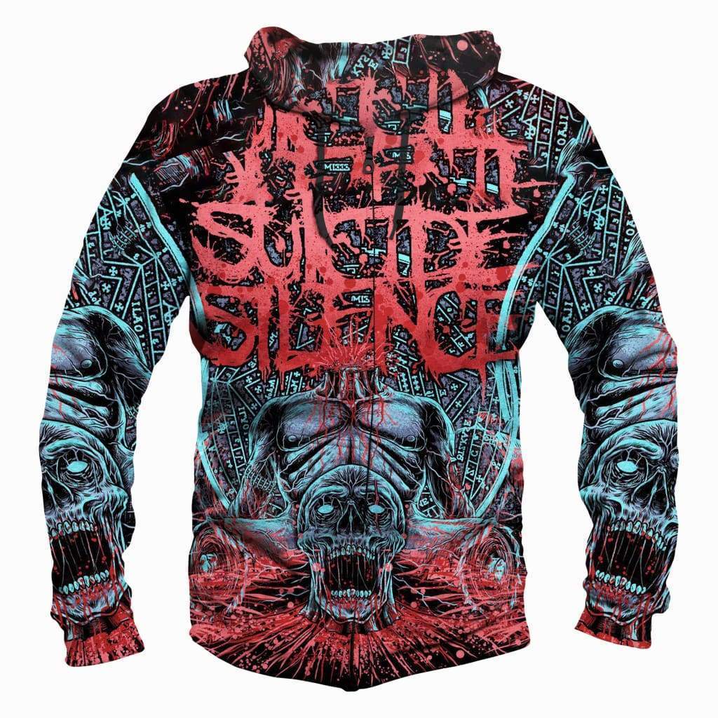 Suicide Silence - 3D Hoodie, Zip-Up, Sweatshirt, T-Shirt #6