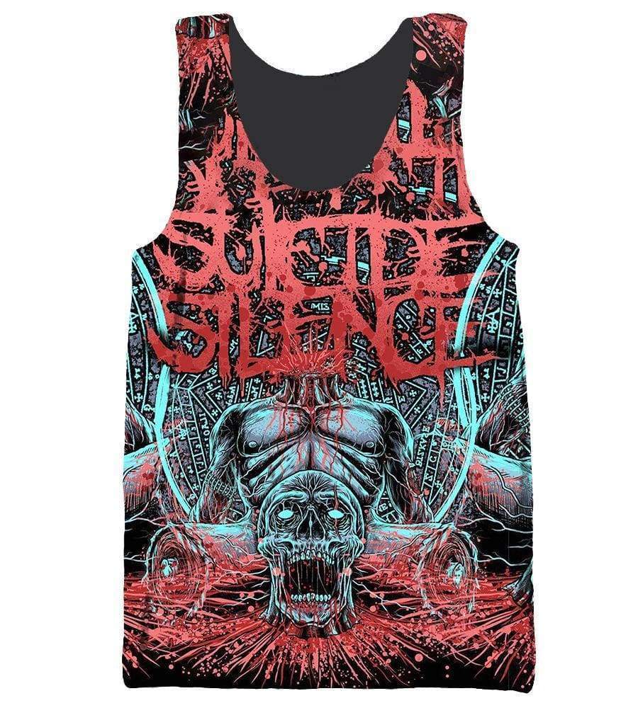 Suicide Silence - 3D Hoodie, Zip-Up, Sweatshirt, T-Shirt #6