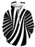 Men's Striped Geometric 3D Hooded Sports Outdoors Hoodie