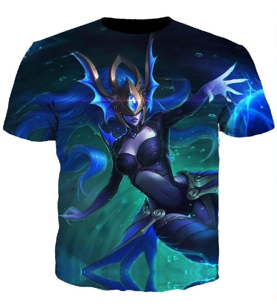 League Of Legend  Syndra Hoodies - Pullover Blue Hoodie