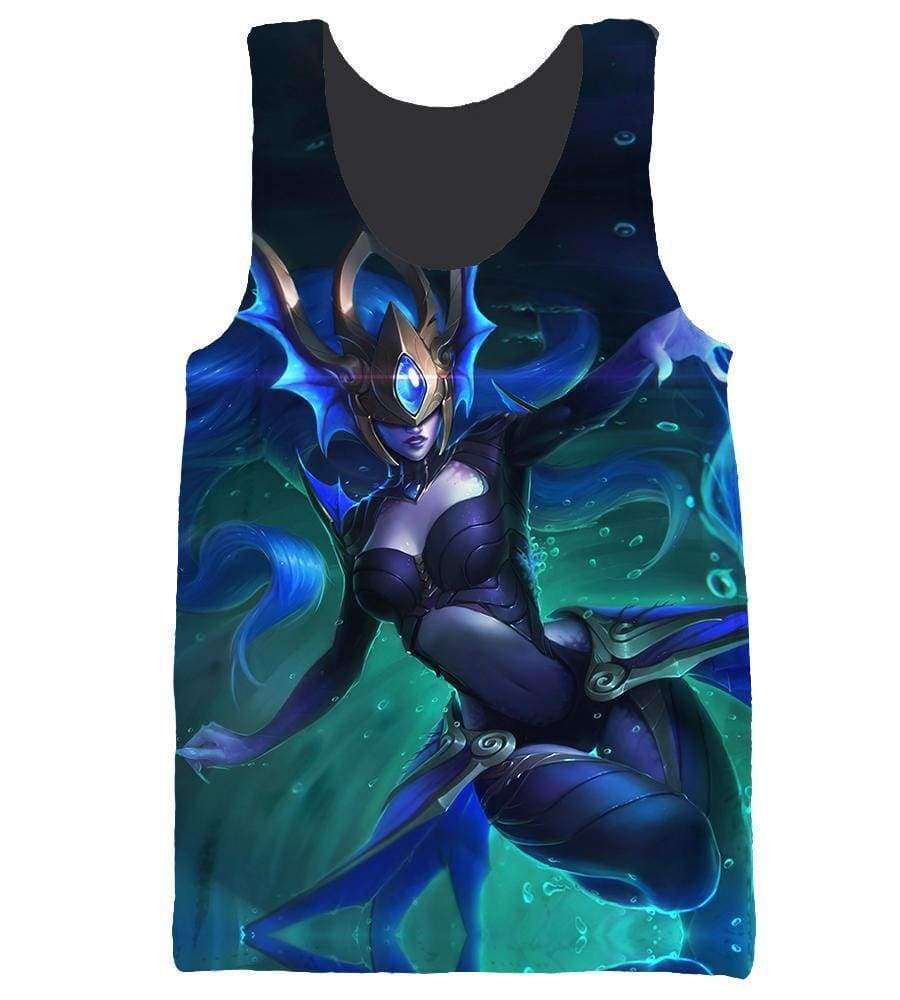 League Of Legend  Syndra Hoodies - Pullover Blue Hoodie