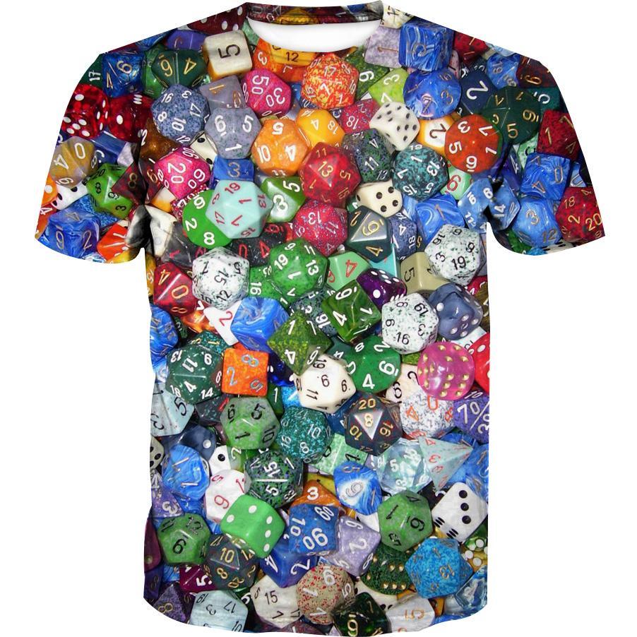 Gaming Dice Hoodies - Table Top Dice Pullover Hoodie