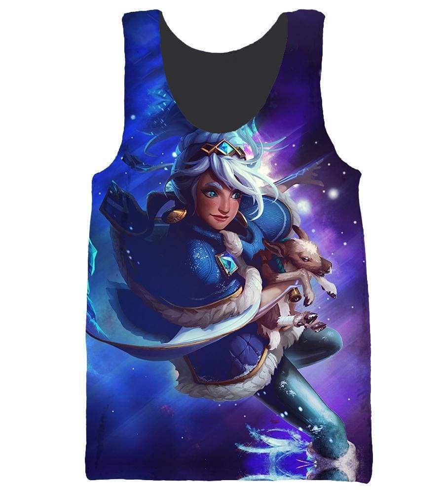 League Of Legend Taliyah Hoodies - Pullover Blue Hoodie