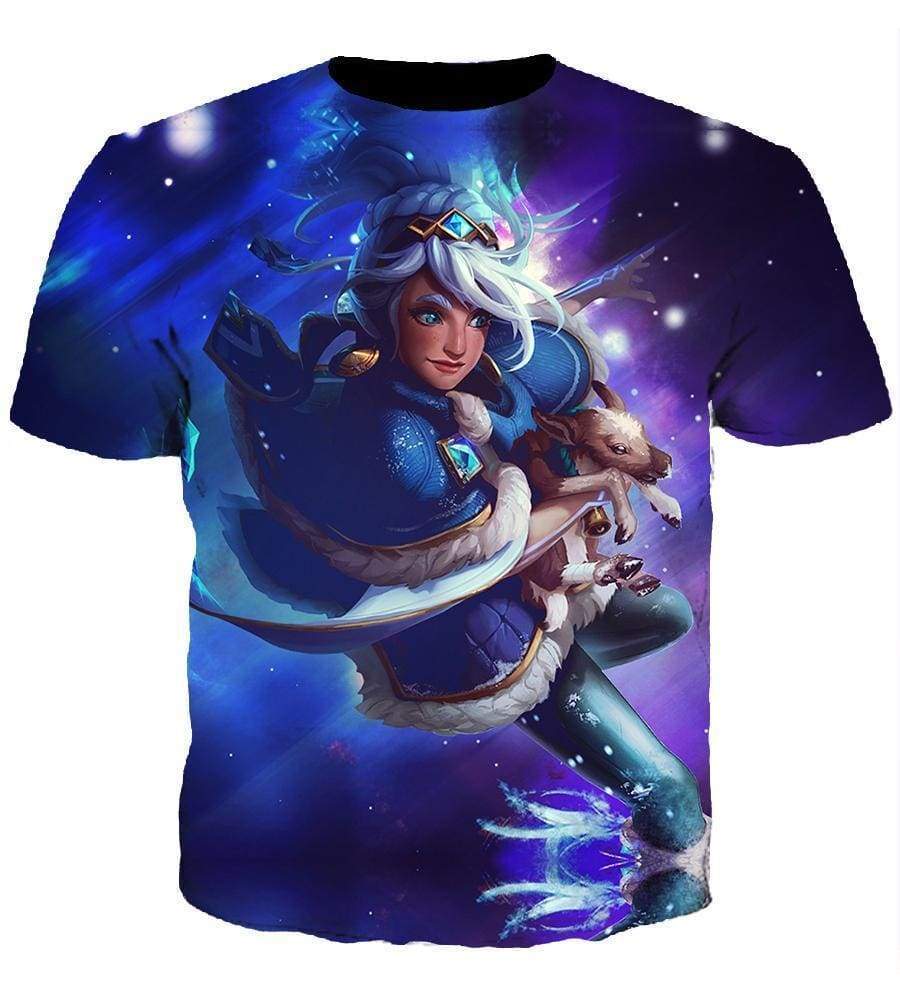 League Of Legend Taliyah Hoodies - Pullover Blue Hoodie