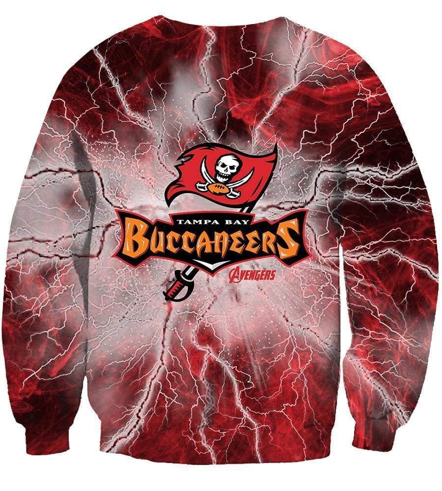 Tampa Bay Buccaneers - The Avengers - 3D Hoodie, Zip-Up, Sweatshirt, T-Shirt