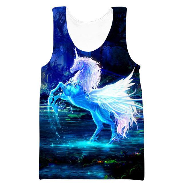 Unicorn Hoodies - Beautiful Unicorn  Fantasy Pullover Hoodie