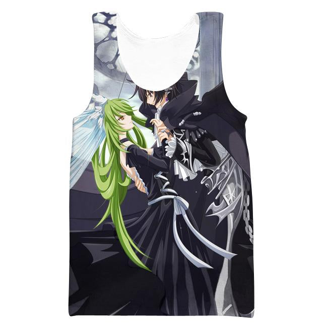 Code Geass Lelouch And CC Hoodies - Pullover Cool Hoodie