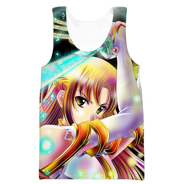 Sword Art Online Yuuki Asuna Hoodies - Pullover Fighting Hoodie