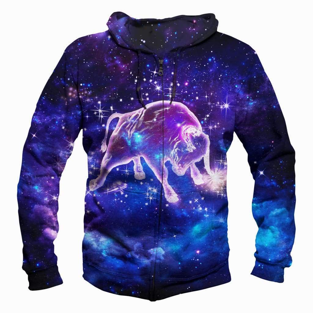 Taurus/Horoscope - 3D Hoodie, Zip-Up, Sweatshirt, T-Shirt