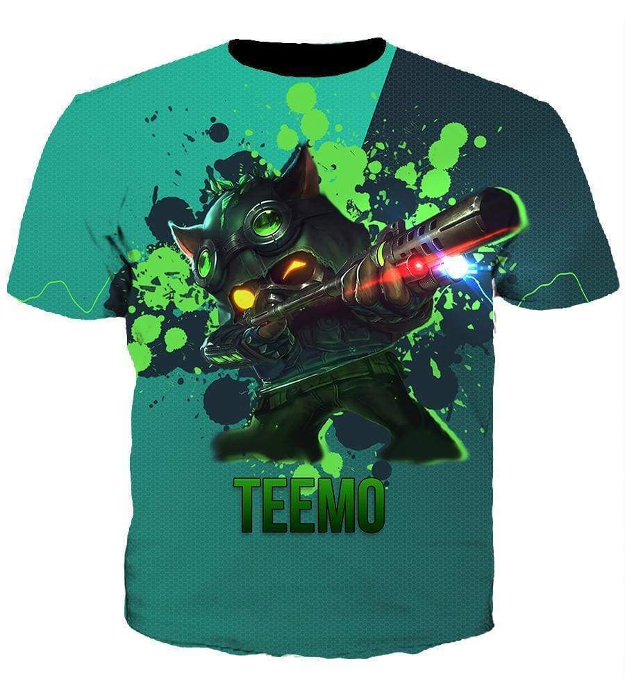 League Of Legend Teemo Hoodies - Pullover Green Hoodie