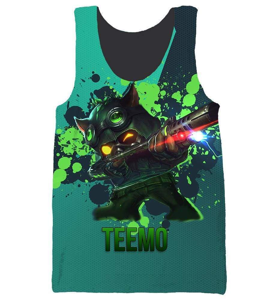 League Of Legend Teemo Hoodies - Pullover Green Hoodie