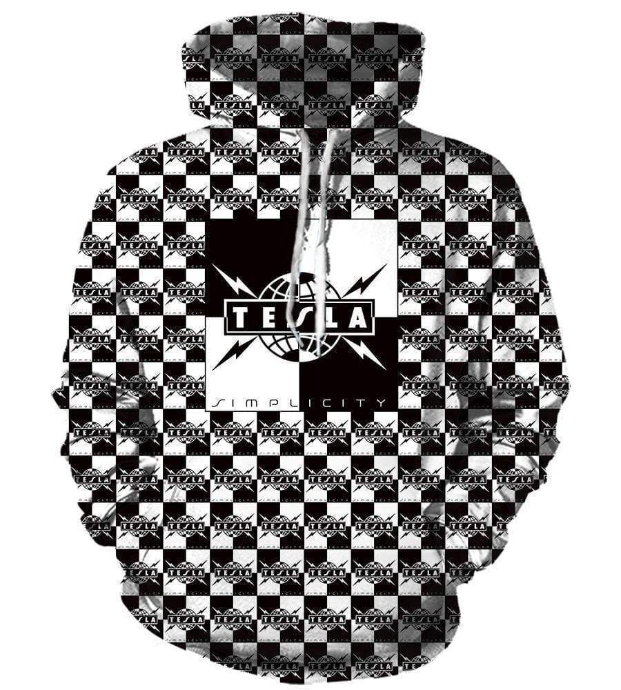 Tesla the Band - 3D Hoodie, Zip-Up, Sweatshirt, T-Shirt