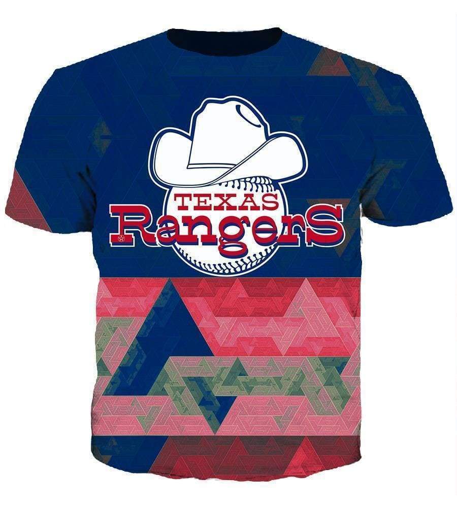 Texas Rangers - 3D Hoodie, Zip-Up, Sweatshirt, T-Shirt #2