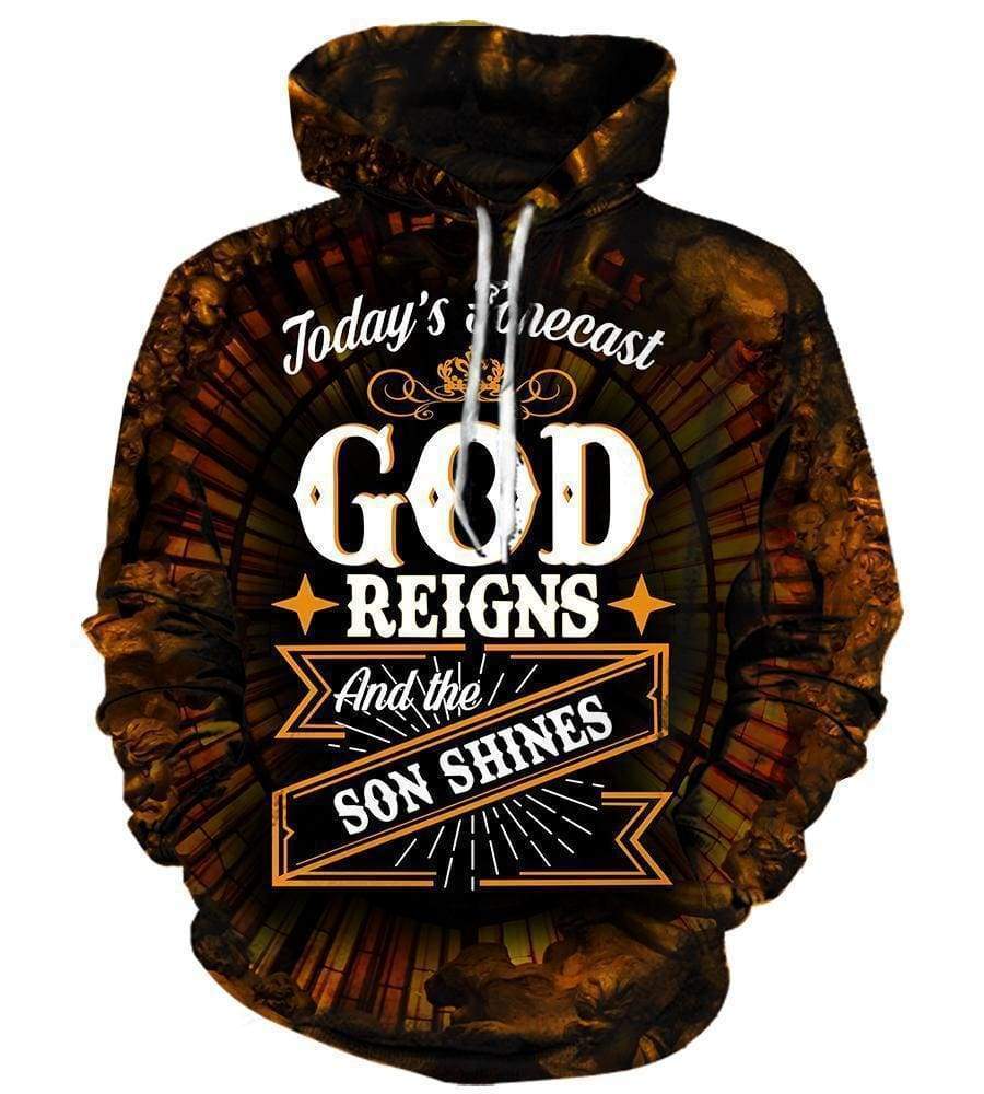 The Son Shine/God - 3D Hoodie, Zip-Up, Sweatshirt, T-Shirt