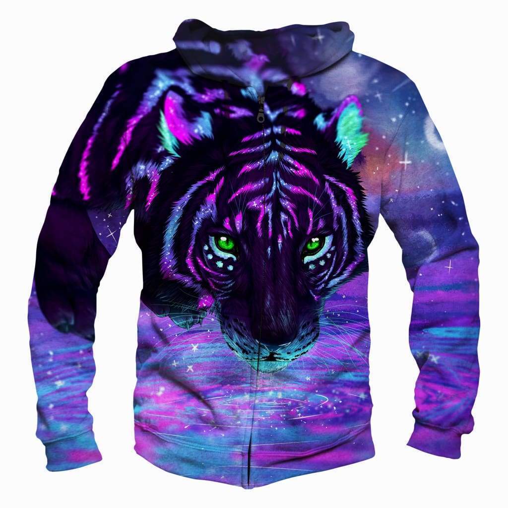 Tiger - 3D Hoodie, Zip-Up, Sweatshirt, T-Shirt #2