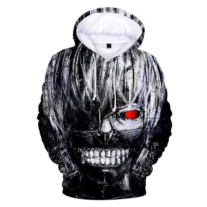 Tokyo Ghoul Hoodies - Tokyo Ghoul Anime Series Character Hoodie