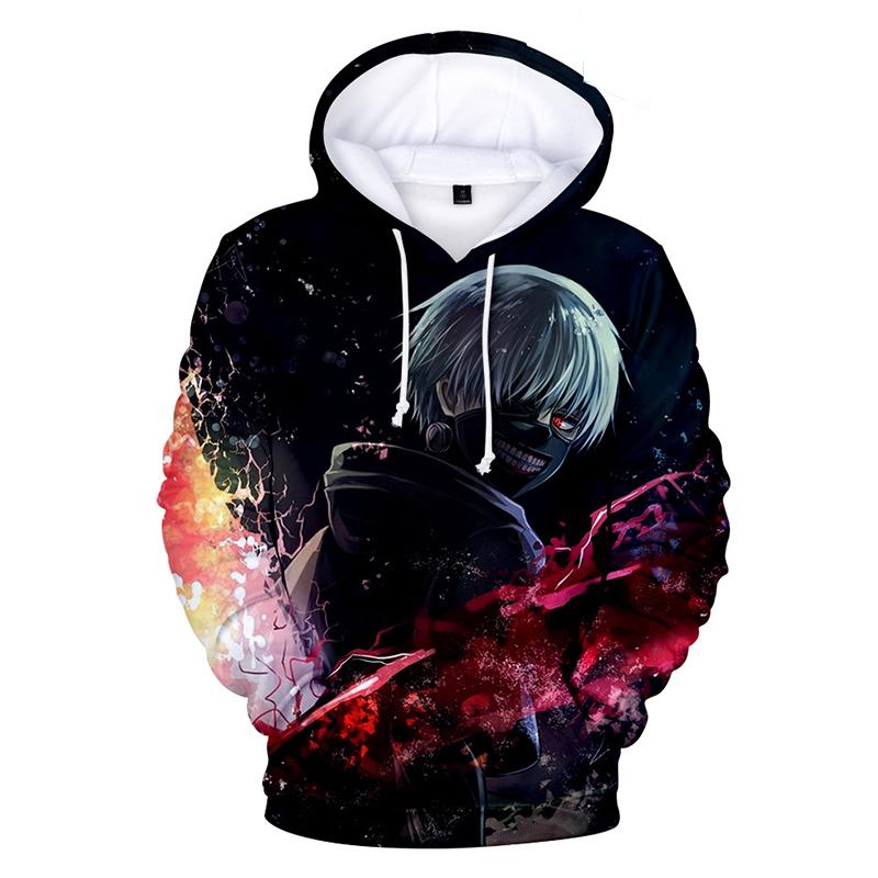 Tokyo Ghoul Hoodies - Tokyo Ghoul Anime Series Kaneki Ken Character Hoodie