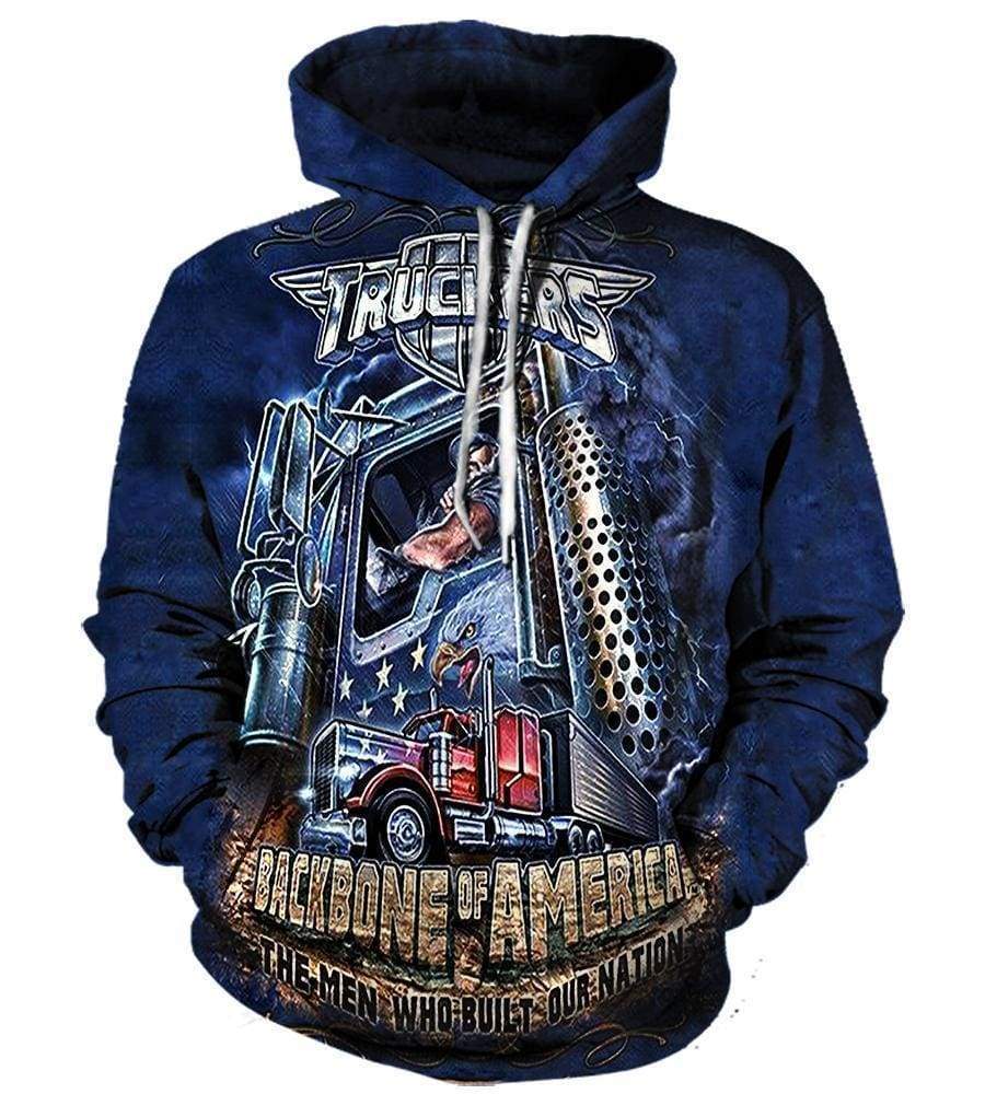 Truck Driver  - 3D Hoodie, Zip-Up, Sweatshirt, T-Shirt