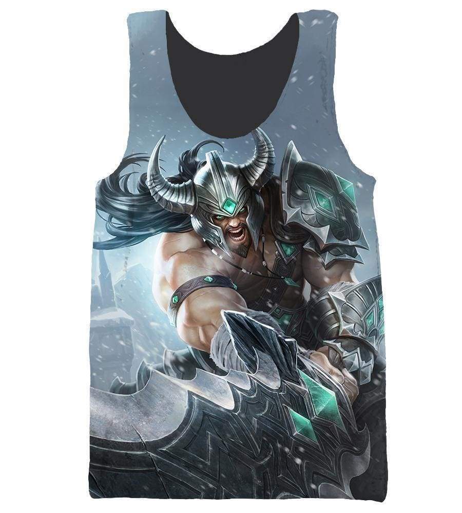 League Of Legend Tryndamere Hoodies - Pullover Grey  Hoodie