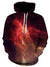 3D Printed Space Galaxy Hoodie - Hooded Basic Pullover