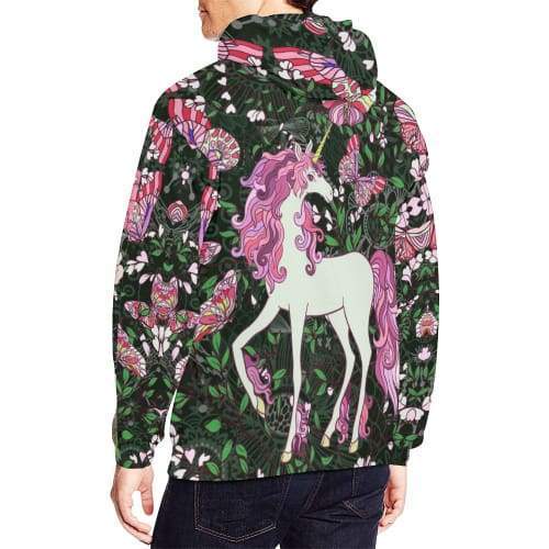 Unicorn Kute - 3D Hoodie for Men/Large Size