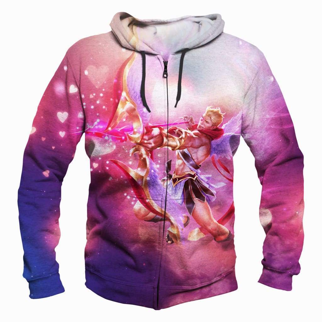 League Of Legend Varus Hoodies - Pullover Pink Hoodie