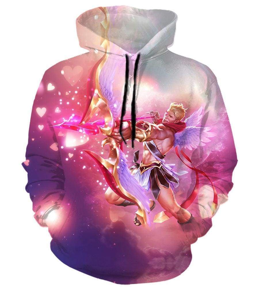 League Of Legend Varus Hoodies - Pullover Pink Hoodie