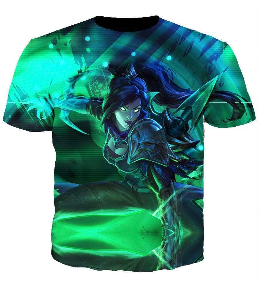 League Of Legend Vayne Hoodies - Pullover Green Hoodie