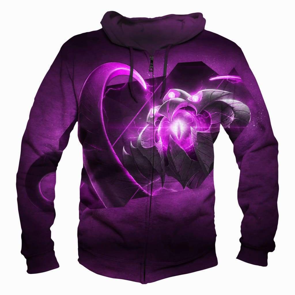 League Of Legend Vel'koz Hoodies - Pullover Purple Hoodie