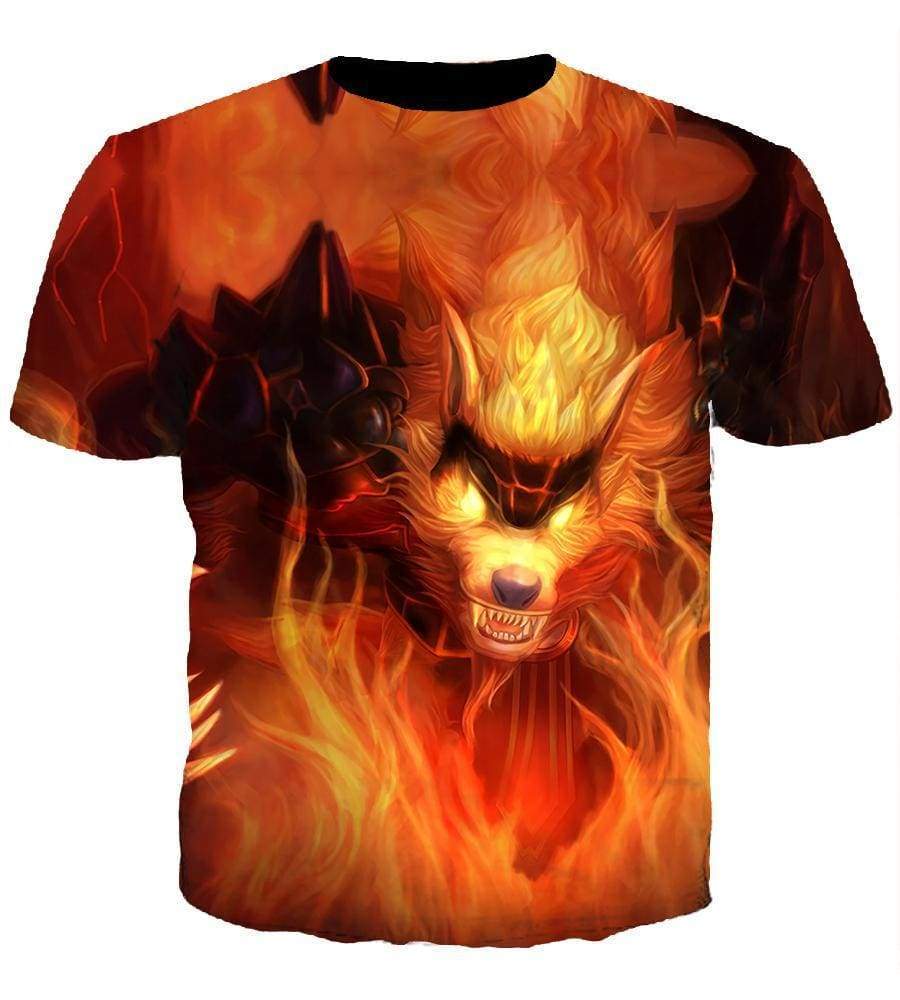 League Of Legend  Warwick Hoodies - Pullover Yellow Hoodie