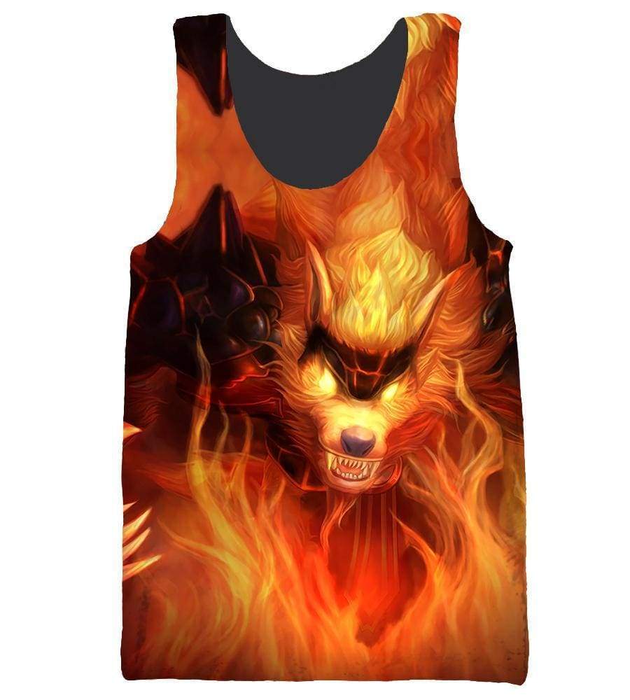 League Of Legend  Warwick Hoodies - Pullover Yellow Hoodie