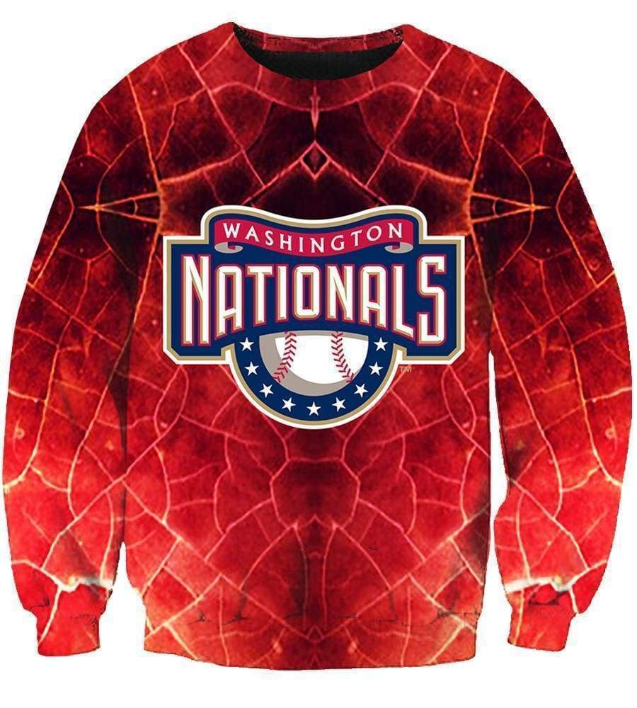 Washington Nationals - 3D Hoodie, Zip-Up, Sweatshirt, T-Shirt