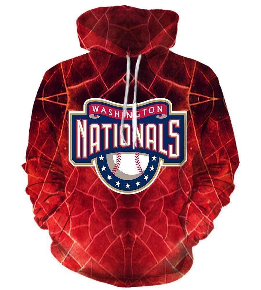 Washington Nationals - 3D Hoodie, Zip-Up, Sweatshirt, T-Shirt