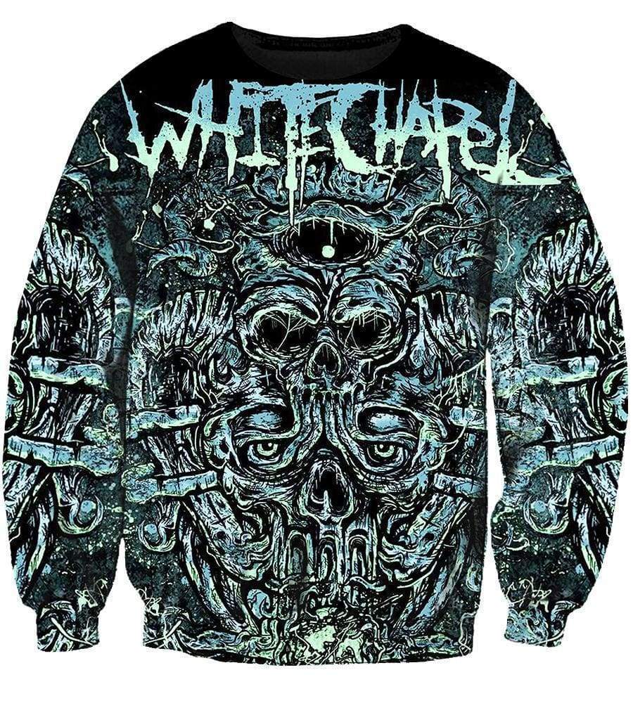 Whitechapel - 3D Hoodie, Zip-Up, Sweatshirt, T-Shirt #3