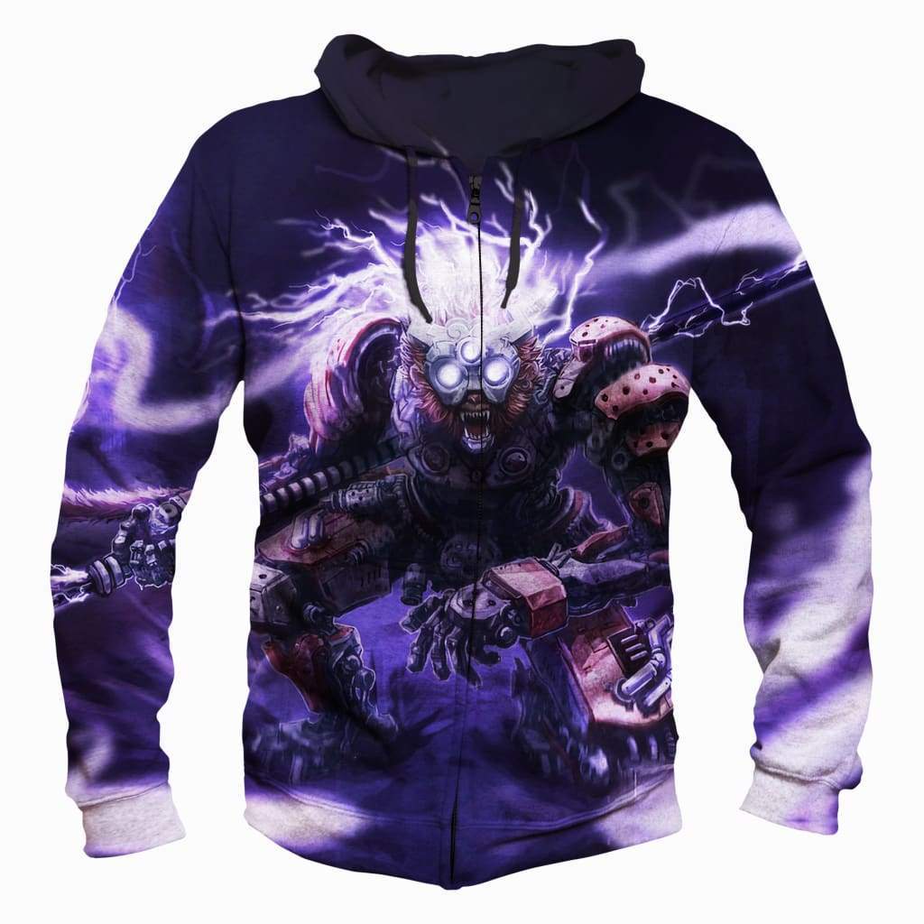 League Of Legend Wukong Hoodies - Pullover Black Hoodie