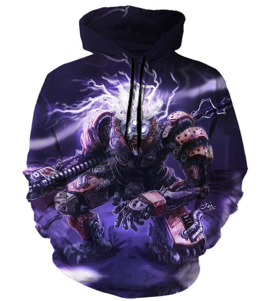 League Of Legend Wukong Hoodies - Pullover Black Hoodie