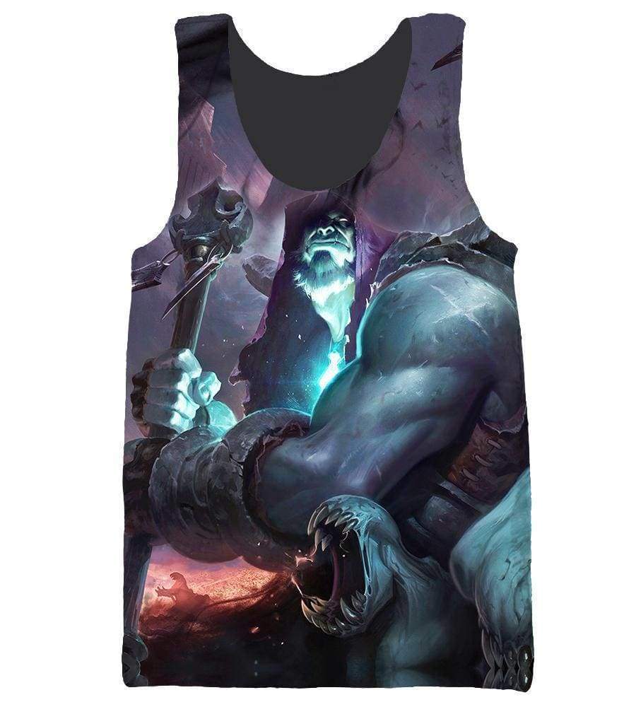 League Of Legend Yorick Hoodies - Pullover Black Hoodie