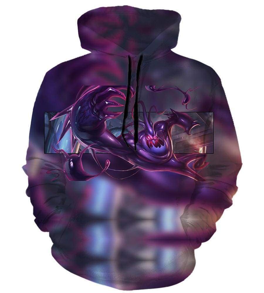 League Of Legend Zac Hoodies - Pullover Purple Hoodie