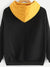Women's Japanese Letter Basic Loose Hoodie